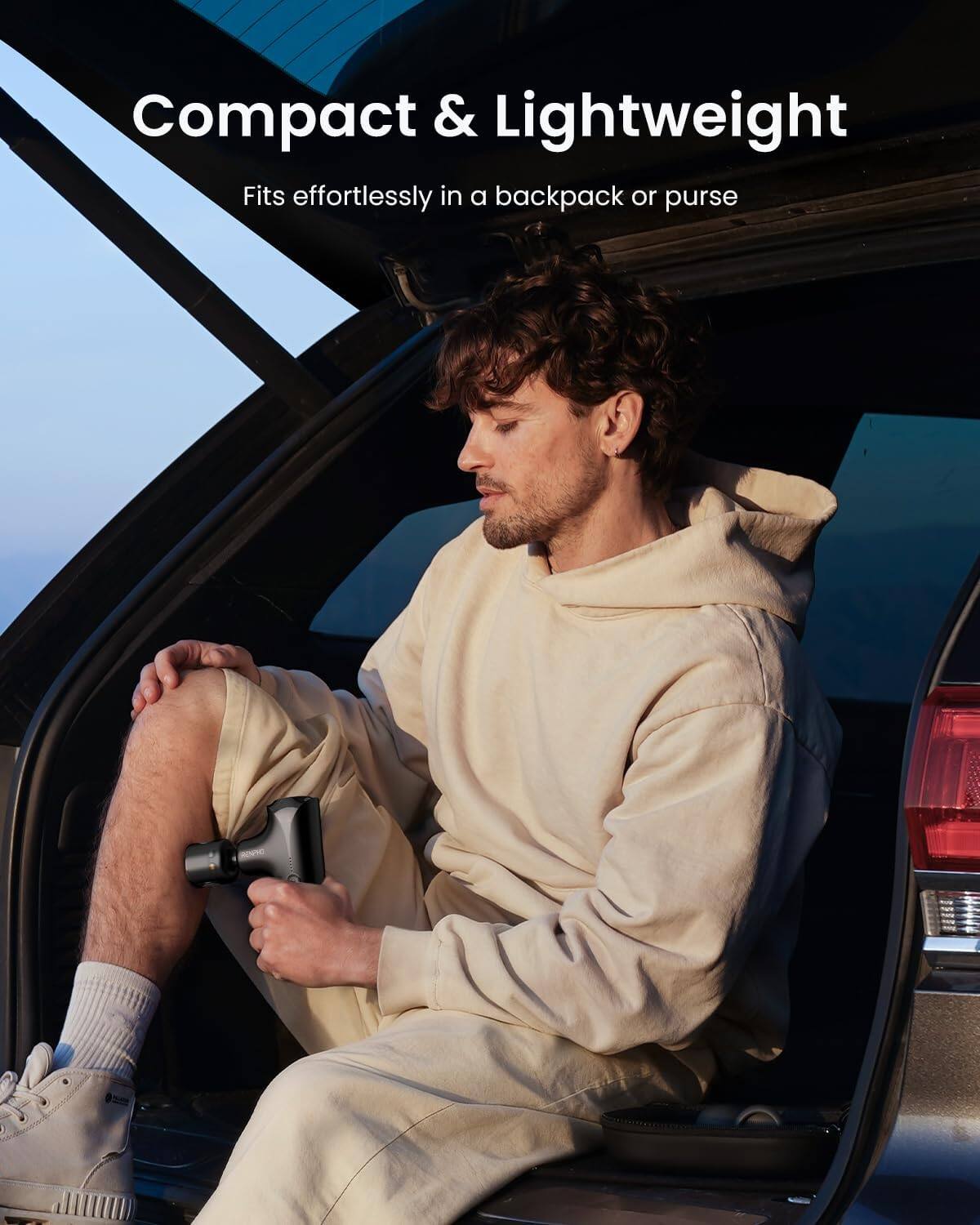 Compact & Lightweight  
Fits effortlessly in a backpack or purse