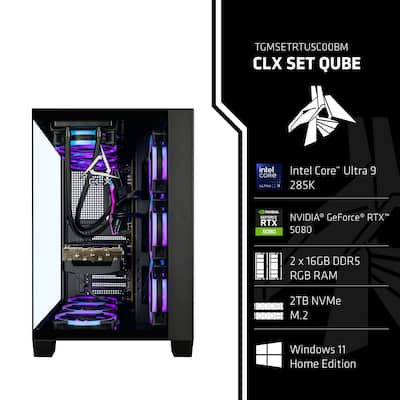 CLX SET Gaming Computer Intel Core Ultra 9 285K 32GB DDR5 5600 CLX SET Gaming Computer Intel Core Ultra 9 285K 32GB DDR5 5600