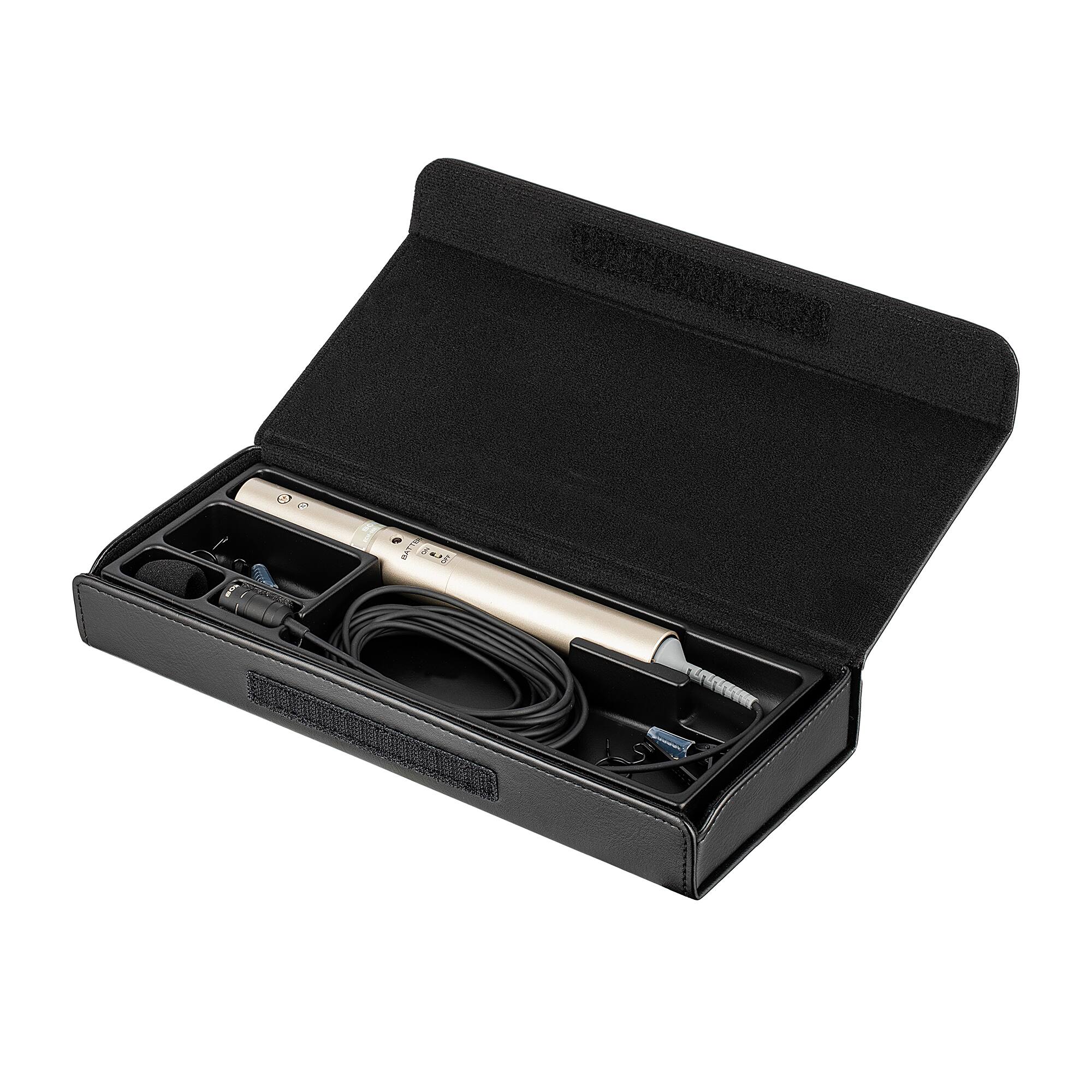 Alt View 4. Sony - Sony ECM-66B Compact Lavalier Condenser Microphone – Unidirectional XLR Lapel Mic | More.