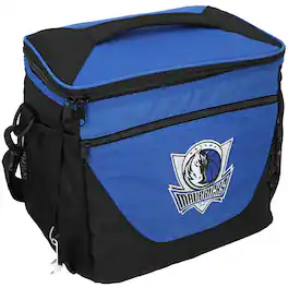 Logo Brands - Dallas Mavericks Team 24-Can Cooler - Blue