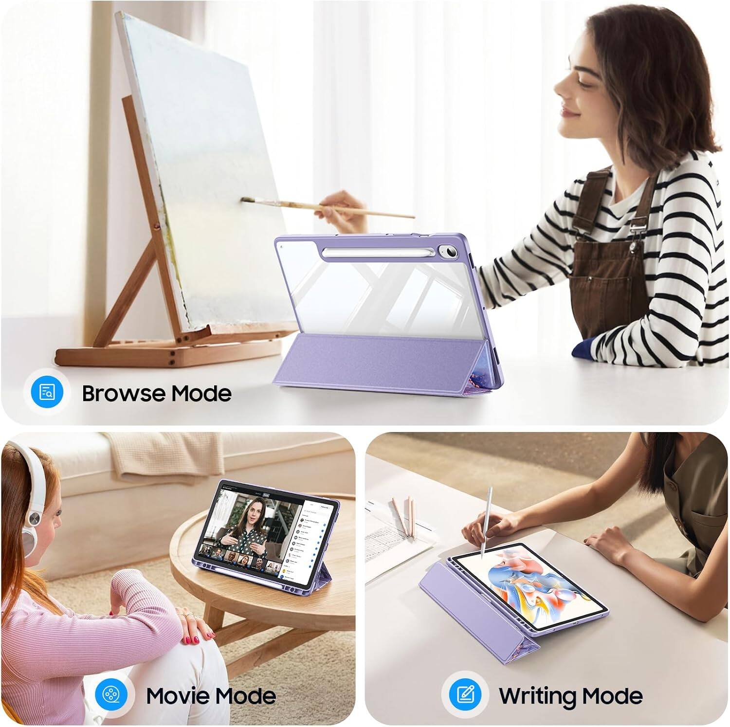 Browse Mode  
Movie Mode  
Writing Mode
