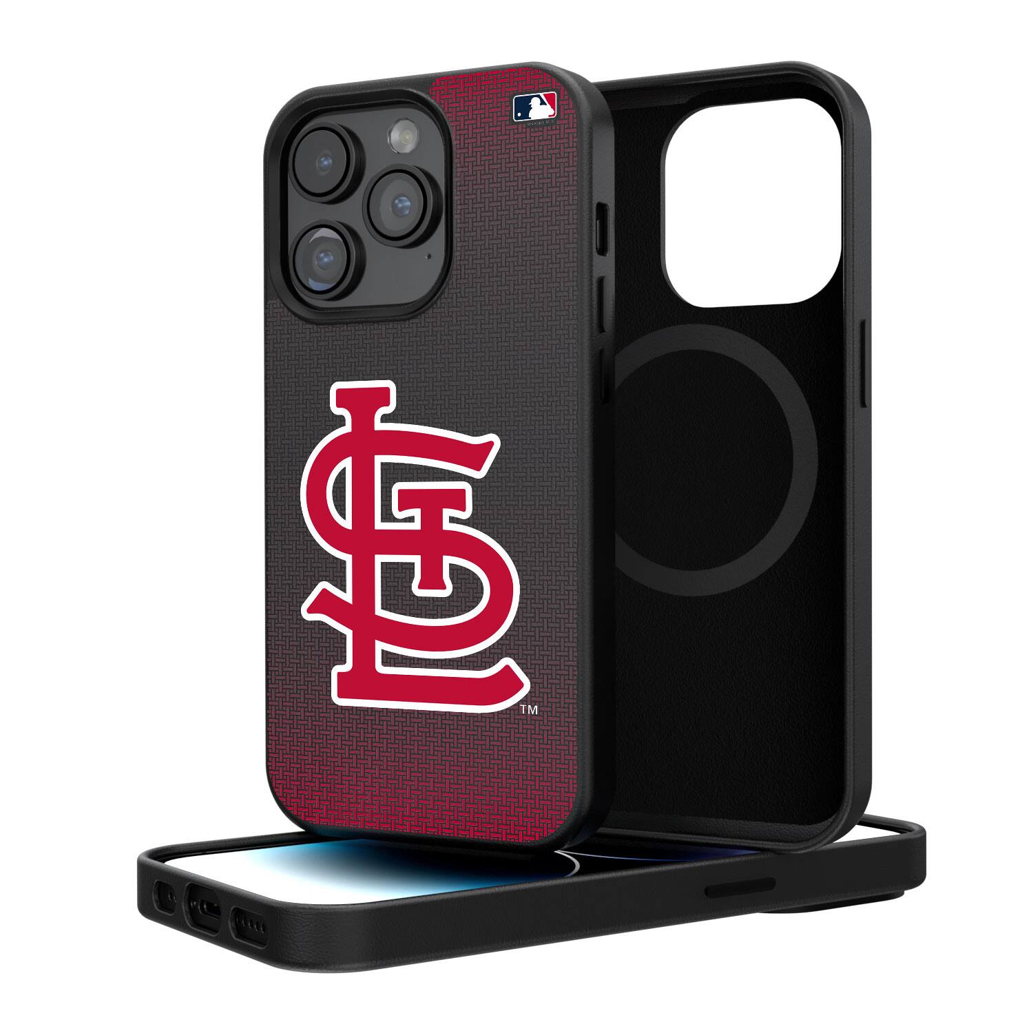 Keyscaper - MLB - St. Louis Cardinals - Linen Logo iPhone Magnetic Bump Case - 15 Plus - Black price history on PriceWatchPro