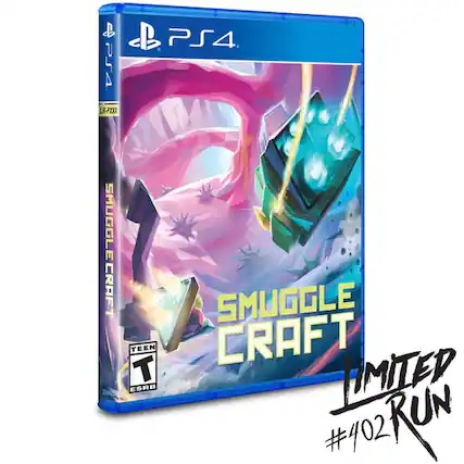 PS4
LA-PXX
SMUGGLE CRAFT
TEEN ESRB
LIMITED RUN #402 - T (Teen 13+)