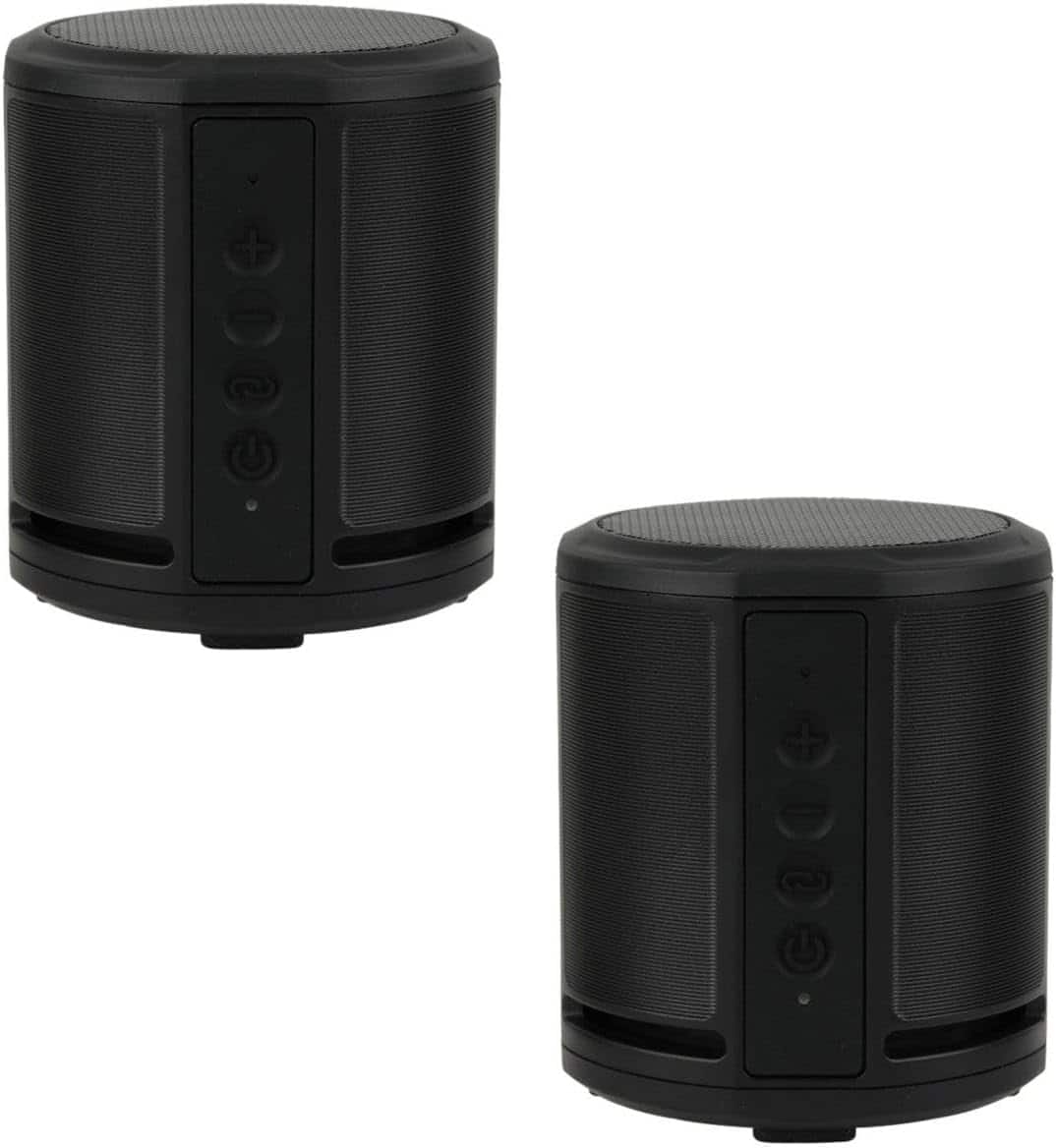 Altec Lansing - HydraOrbit EverythingProof Bluetooth Speaker 2-Pack - Black