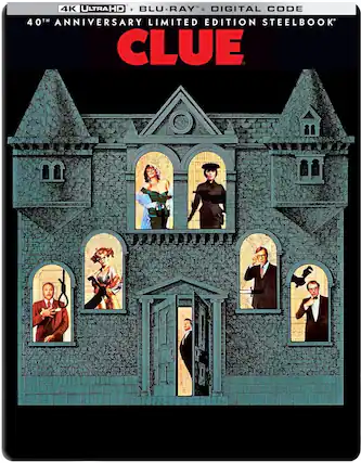 Front. Clue (Steelbook) - 4K Blu-Ray.
