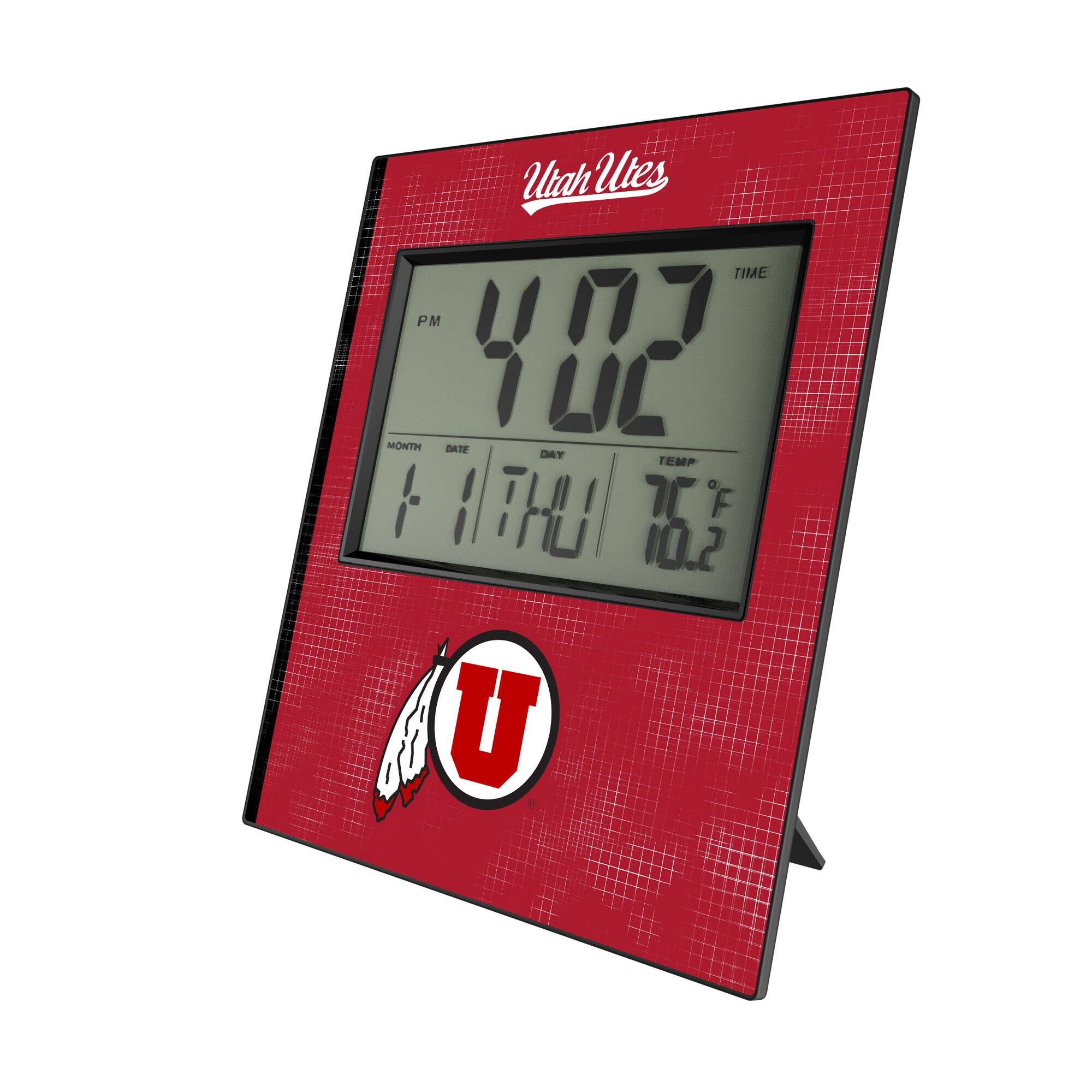 Utah Utes

TIME 4:02 PM

MONTH 1

DATE 1

DAY THU

TEMP 76.2°F