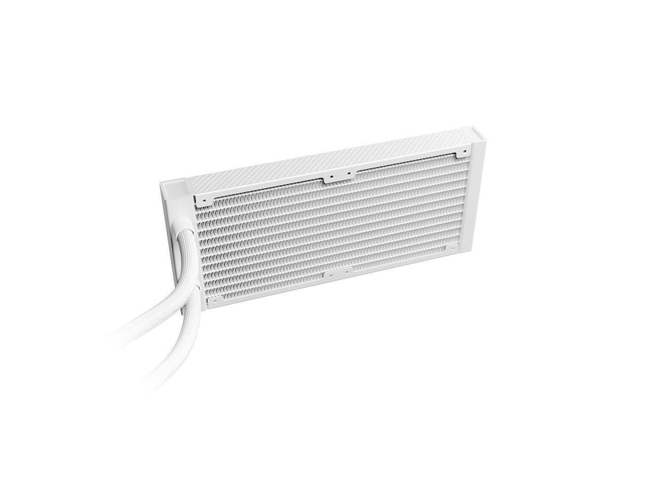 Alt View 3. be quiet! - be quiet! Light Loop 240mm White CPU Cooler, 2x Light Wings LX 120mm PWM White ARGB Fans, ARGB-PWM-Hub - White.