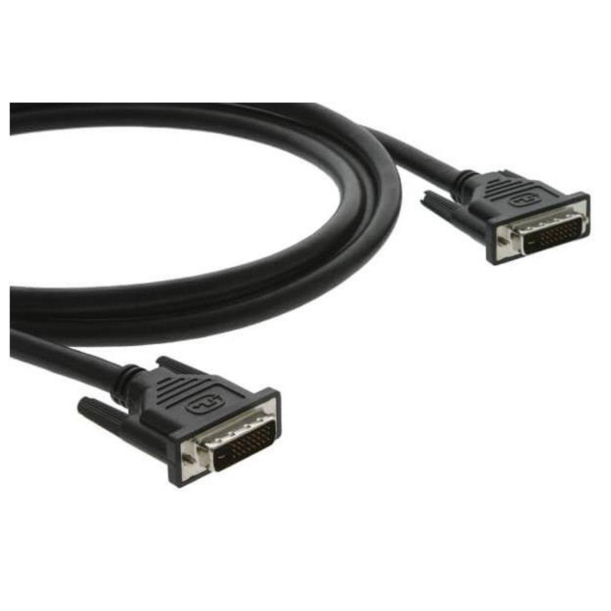 Front. Kramer - Kramer Electronics C-DM/DM DVI-D M to DVI-D M Dual Link Copper Cable, 65'.