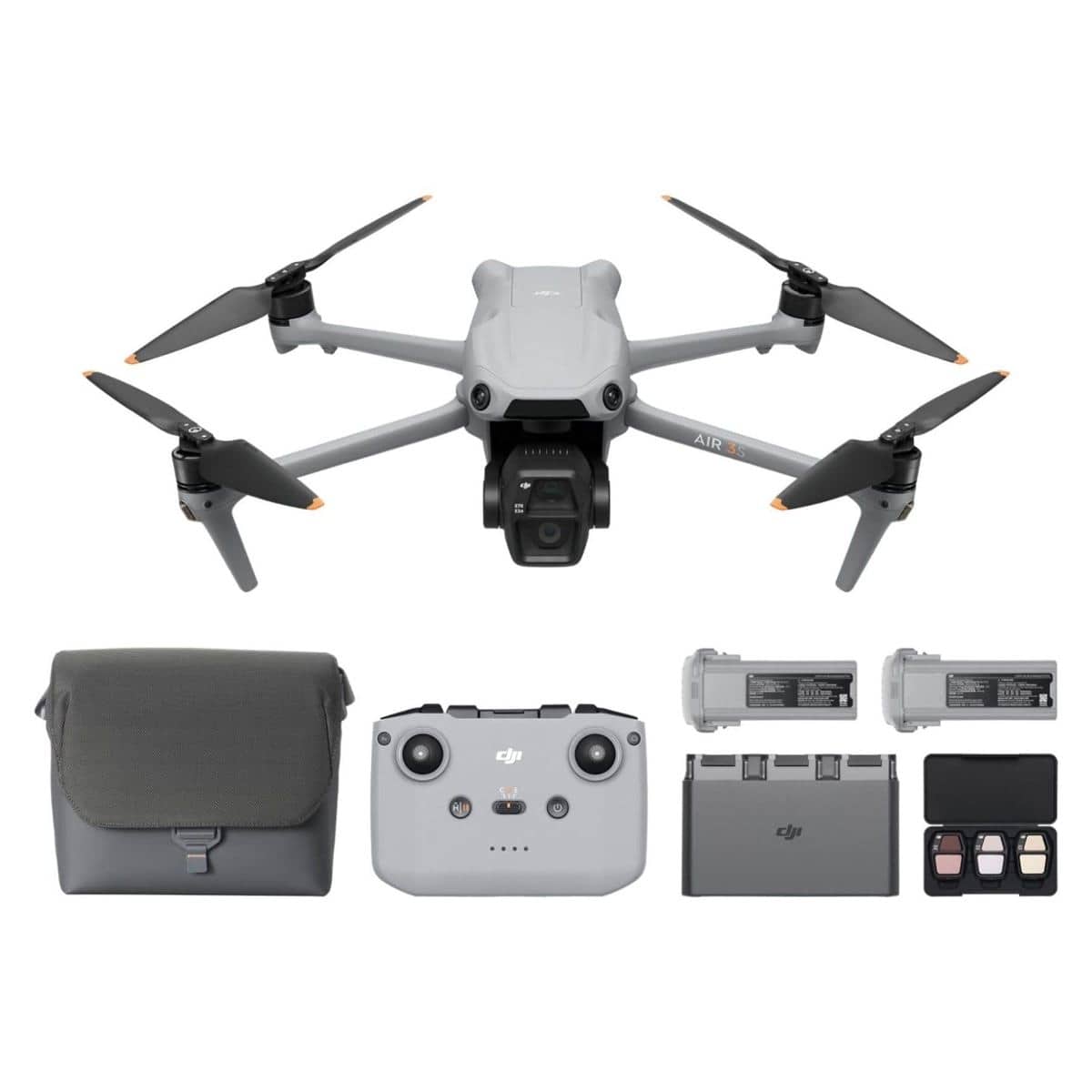 DJI Air 2S Fly More Combo Drone with Remote Control Gray CP.MA