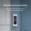 Ring - Wired Doorbell Plus Smart Wi-Fi Video Doorbell - Satin Nickel