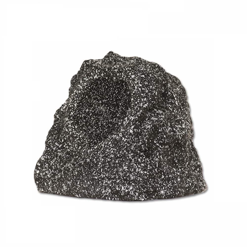 Theater Solutions by Goldwood - B41GG Fully Wireless Rechargeable Battery Bluetooth Outdoor Rock Speaker - Granite Gray