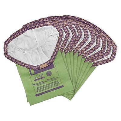 Front. ProTeam - Intercept Micro Filter Bags, 10/Pk - Green/Purple.