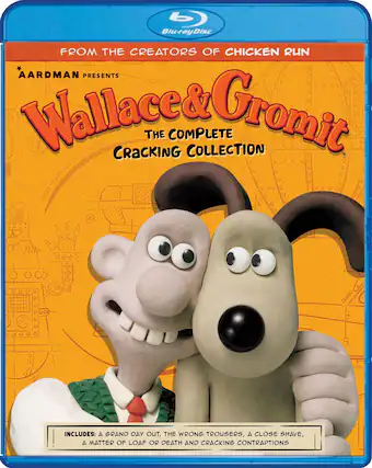Front. Wallace & Gromit: The Complete Cracking Collection - BLU-RAY.