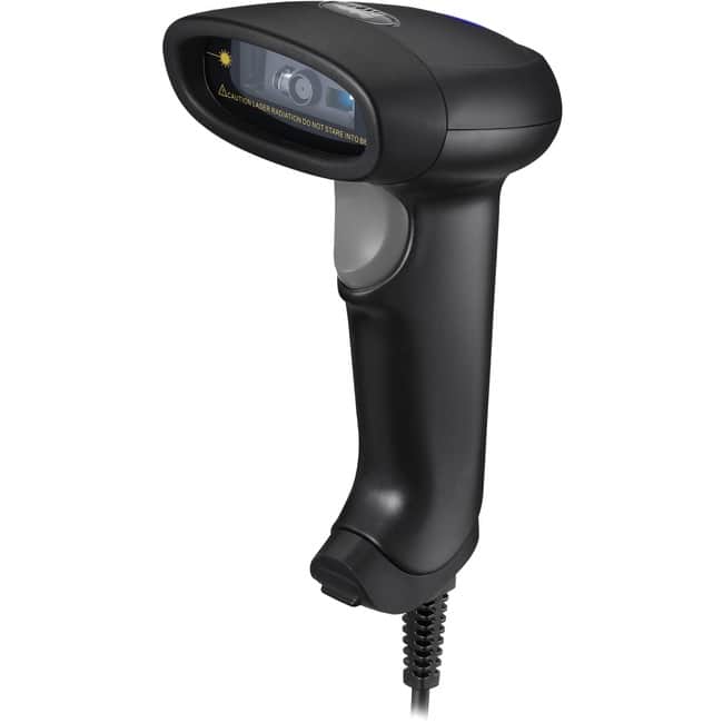 Adesso - NuScan 2600U - Handheld 2D Barcode Scanner - Cable Connectivity - 30 scan/s - 12" Scan Distance - 1D, 2D - LED - Unknown