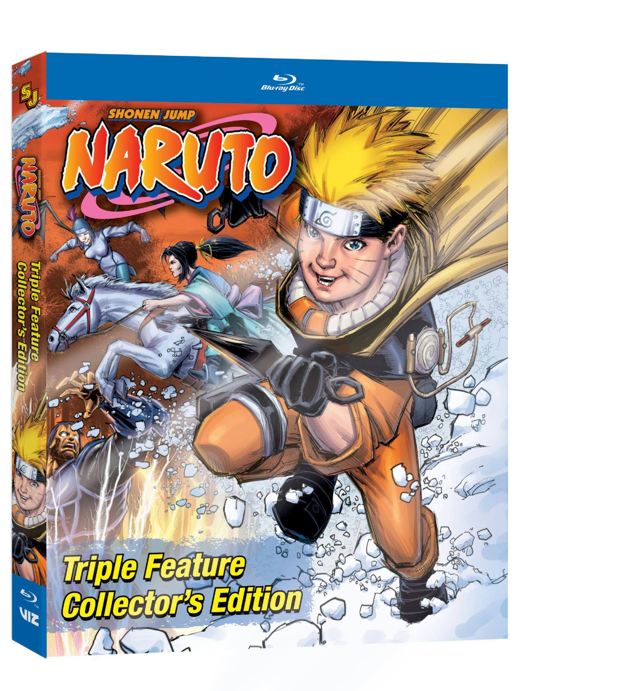Angle. Naruto Triple Feature Collector's Edition (Blu-ray Steelbook) [Blu-ray].