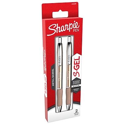 Sharpie Pen  
3 GEL  
Metal Barrel  
2 Pens  
S.GEL  
S.GEL  
Metal Coated