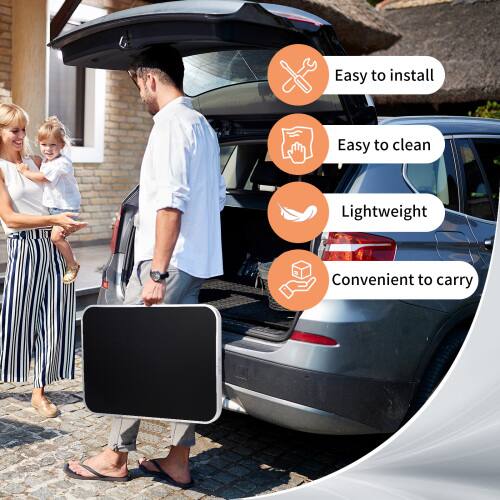 Easy to install  
Easy to clean  
Lightweight  
Convenient to carry