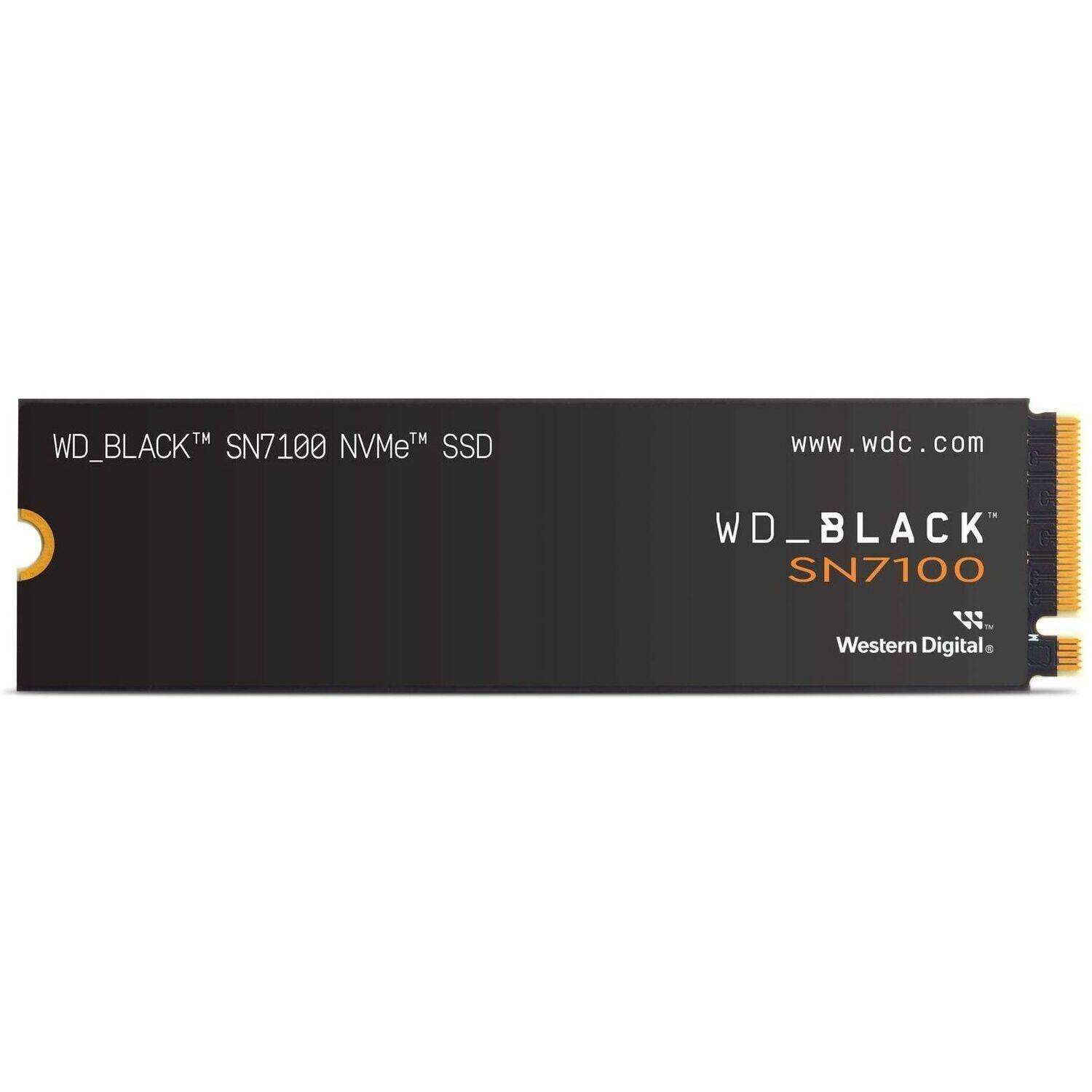 WD_BLACK™ SN7100 NVMe™ SSD  
www.wdc.com  
WD_BLACK™ SN7100  
Western Digital