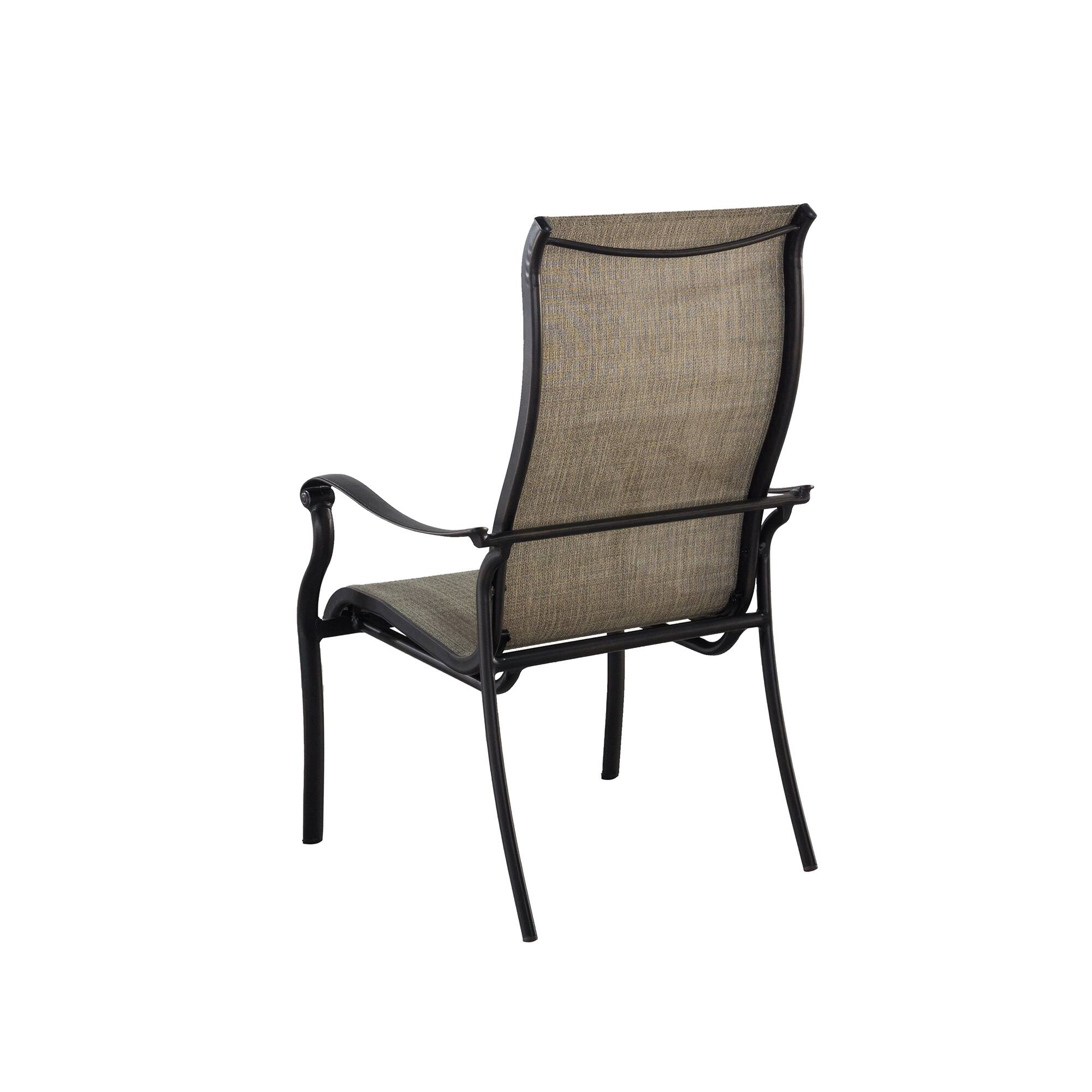Alt View 1. Mondawe - 4-Piece Outdoor Chair Set with Ergonomic Design - Bronze.