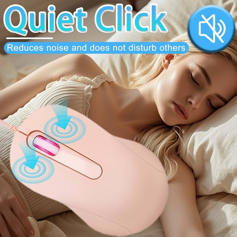 Quiet Click  
Reduces noise and does not disturb others