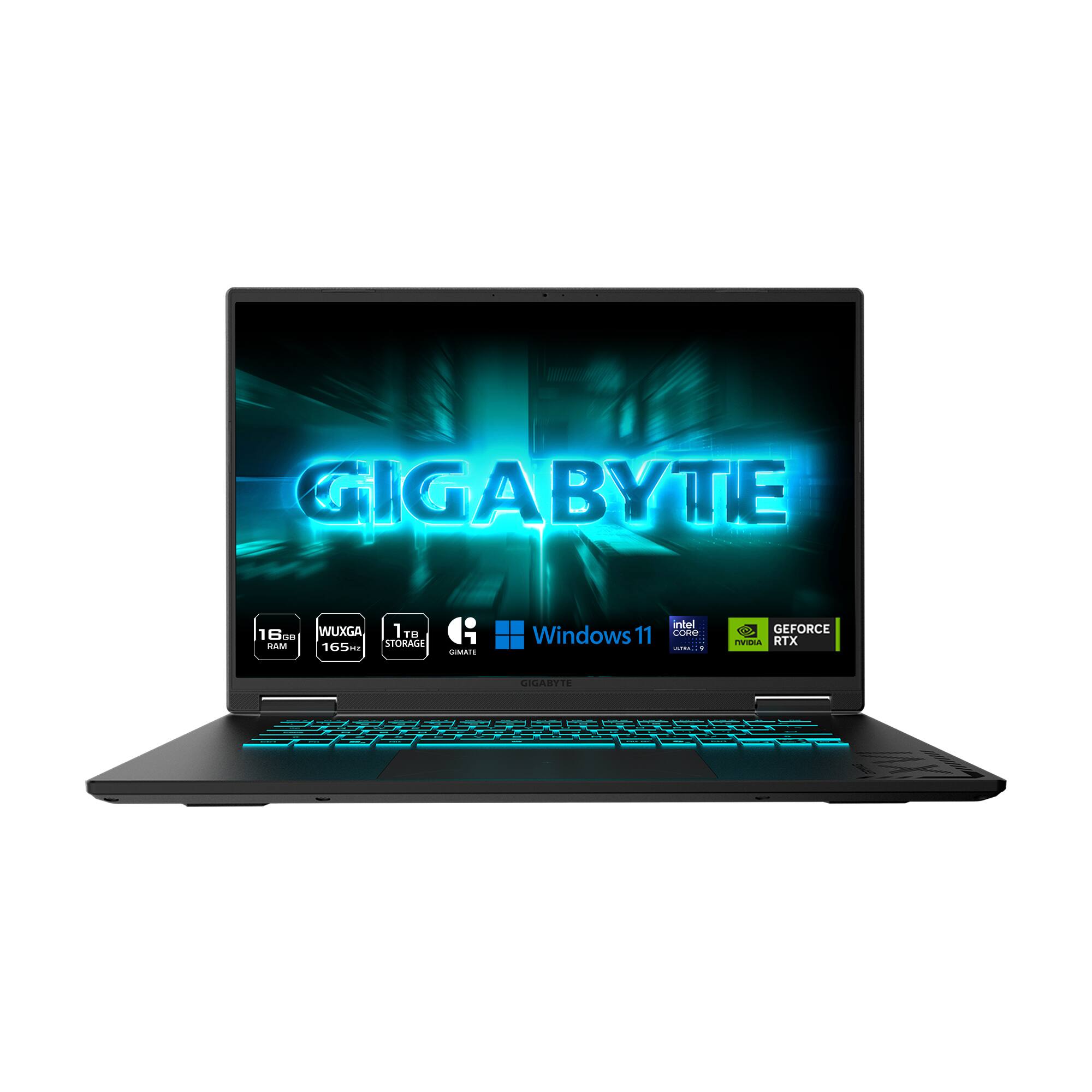 GIGABYTE  
15.6" WUXGA 165Hz  
1TB STORAGE  
Windows 11  
Intel Core i7  
NVIDIA GEFORCE RTX