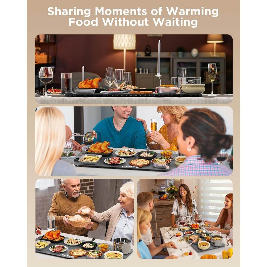 Sharing Moments of Warming Food Without Waiting
