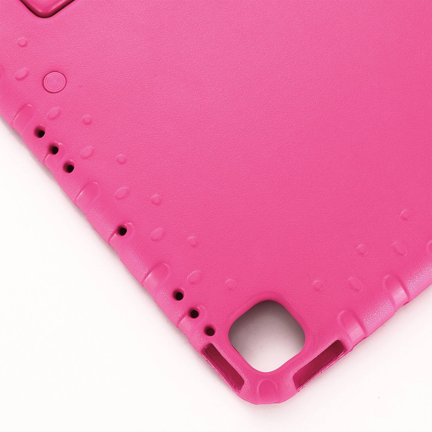 Alt View 3. UUCOVER - Kid-Friendly Case for Apple iPad Air 13-inch M4 M3 M2 2026/25025/2024 Tablet Protective Cover with Handle and Kickstand - Rose.