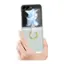 Alt View 14. SaharaCase - Hybrid-Flex Hard Shell with Ring Case for Samsung Galaxy Z Flip5 - Clear.