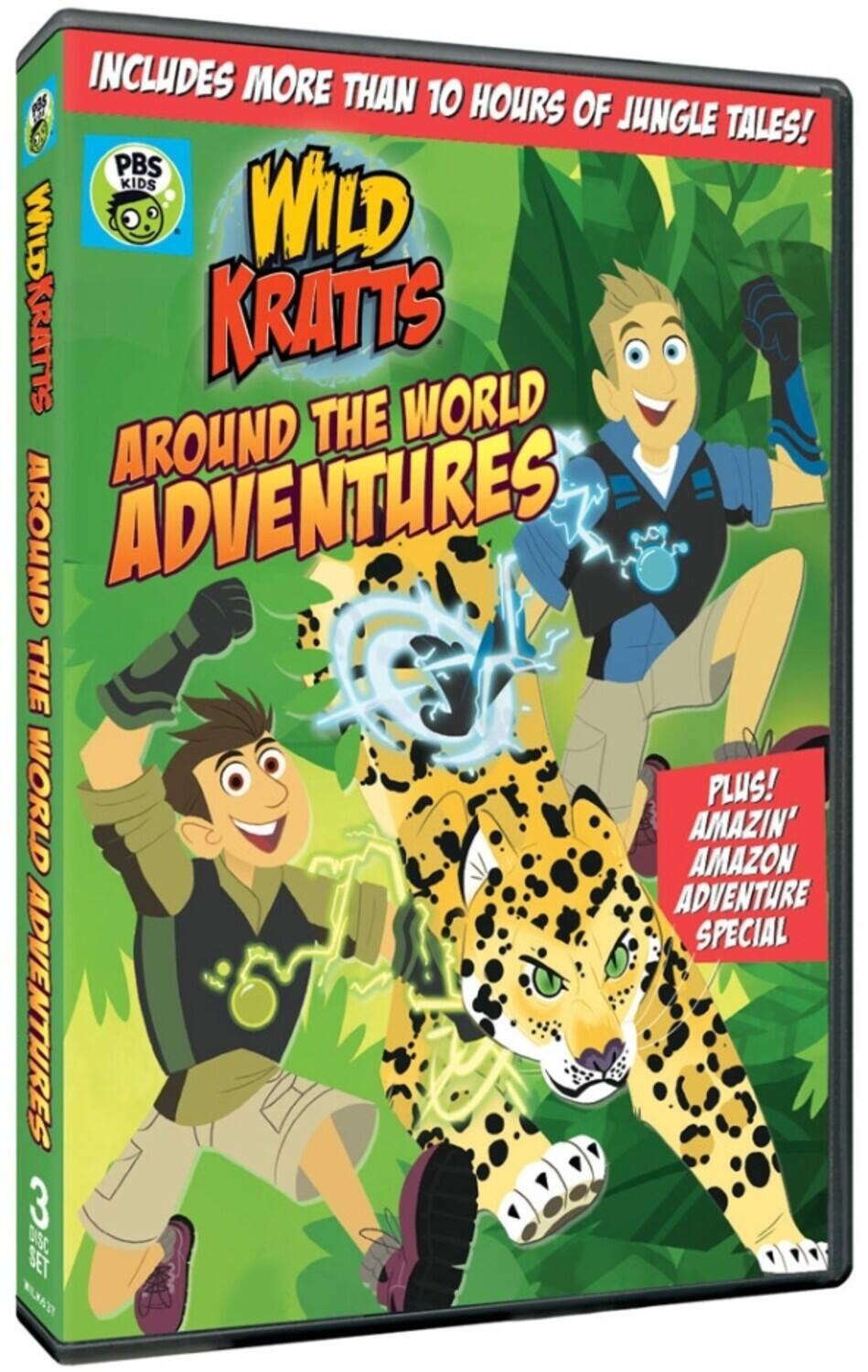 Front. Wild Kratts: Around The World Adventures   - DVD.