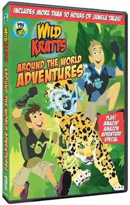 Wild Kratts: Around The World Adventures - DVD
