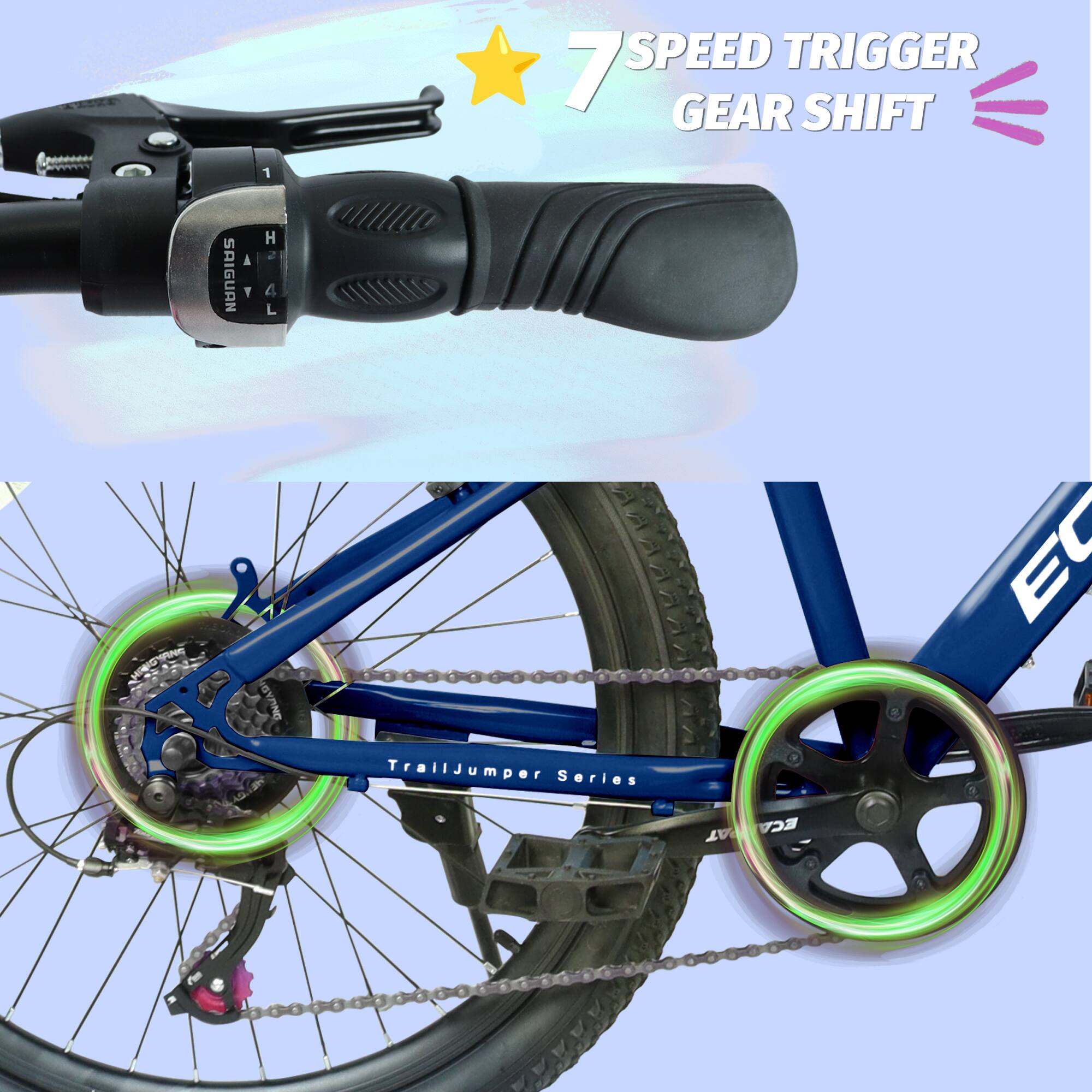 7 SPEED TRIGGER GEAR SHIFT

SAIGUAN

TrailJumper Series