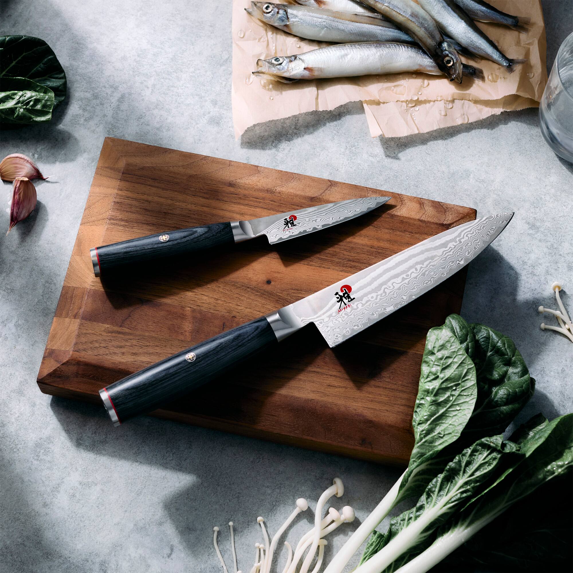 Alt View 2. Miyabi - MIYABI Kaizen II 2-pc Knife Set - Stainless Steel.