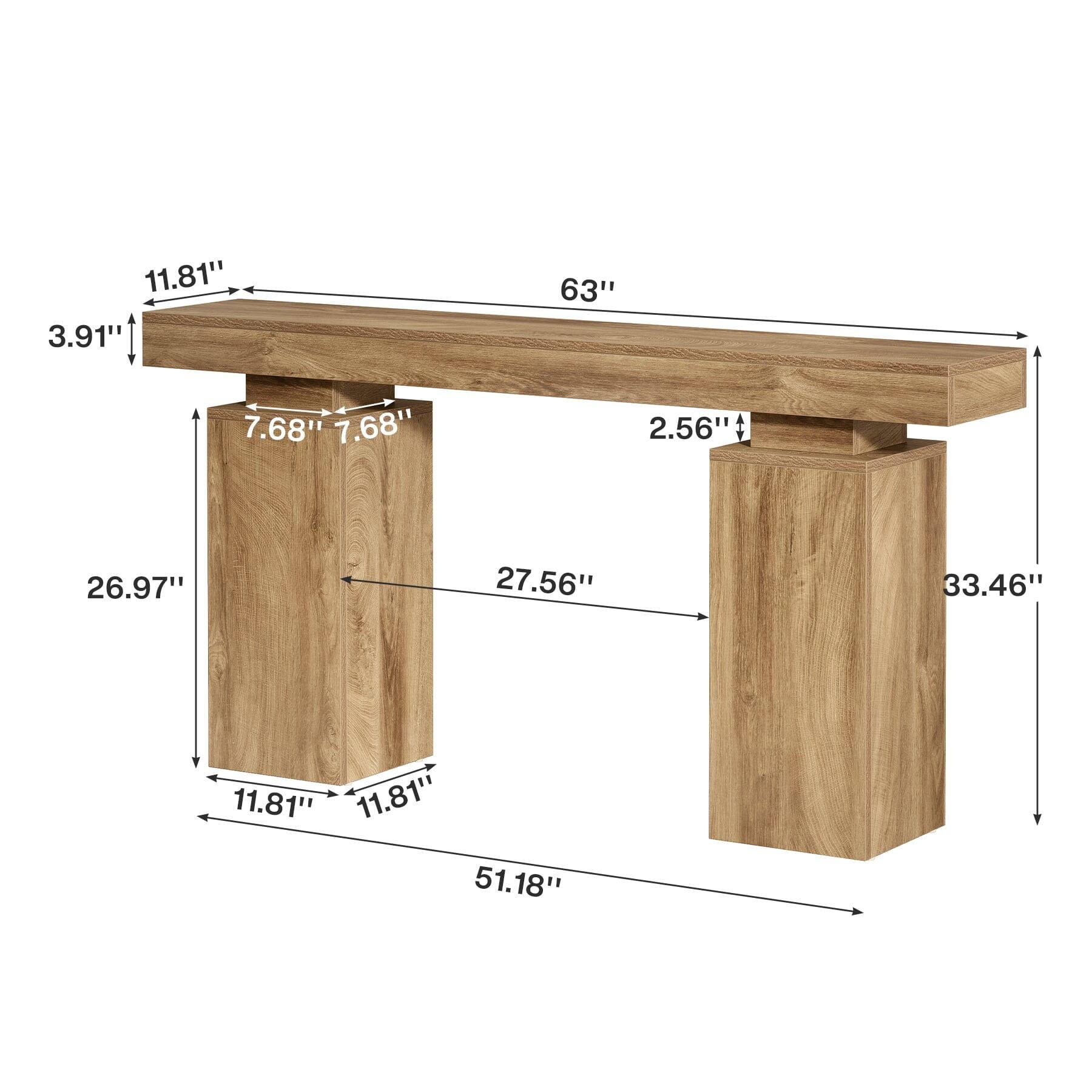 11.81" 3.91" 63" 7.68" 7.68" 2.56" 26.97" 27.56" 33.46" 11.81" 11.81" 51.18"