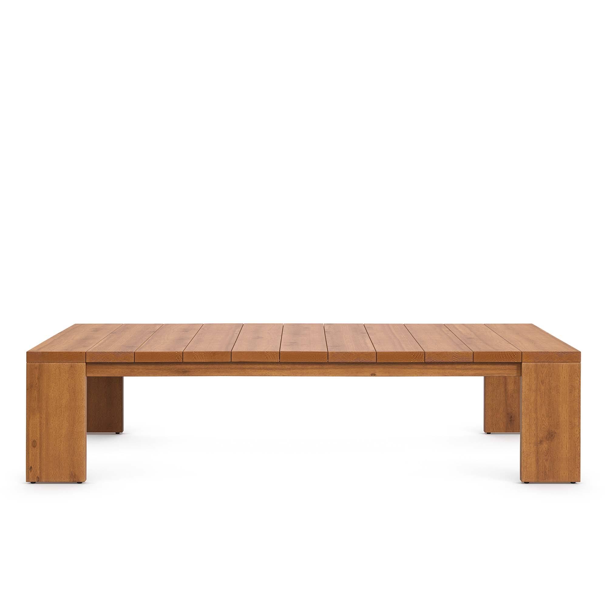 Alt View 4. Modway - Tahoe Outdoor Patio Acacia Wood Coffee Table by Modway - Natural.