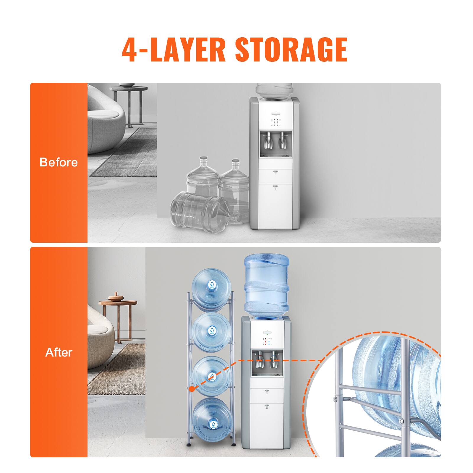 4-LAYER STORAGE

Before

After
