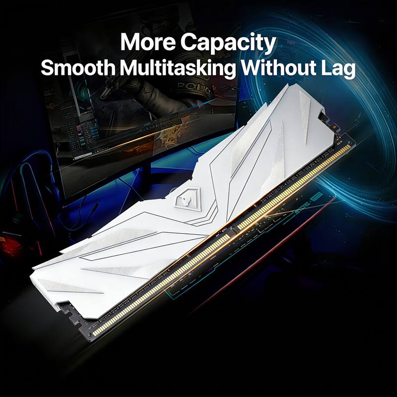 More Capacity  
Smooth Multitasking Without Lag