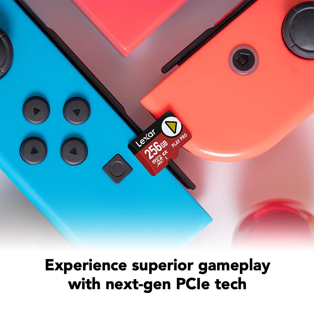 Lexar PRO 256GB PLAY EX mSP I  
Experience superior gameplay with next-gen PCIe tech