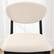 Alt View 7. Best Choice Products - Best Choice Products Set of 2 Counter-Height Bar Stools, Armless W/Upholstered Seat Cushion & Backrest - Black / Cream - Black/Cream.