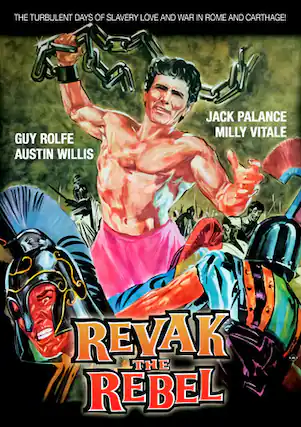 Front. Revak the Rebel (aka The Barbarians) - DVD.