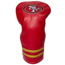 Team Golf - San Francisco 49ers Vintage Driver Head Cover - Multicolor