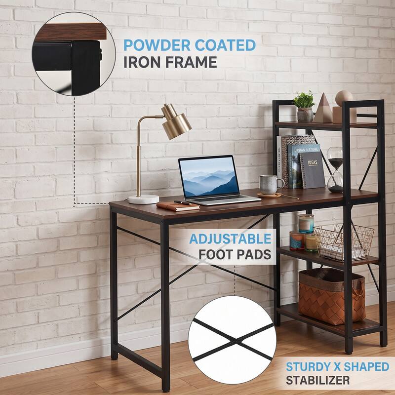 POWDER COATED IRON FRAME  
1 URBAN NATURE IDEAS  
ADJUSTABLE FOOT PADS  
STURDY X SHAPED STABILIZER