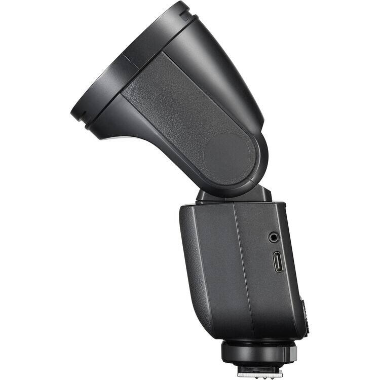 Back. Godox - Godox V1mid F TTL On-Camera Flash for FUJIFILM - Black.