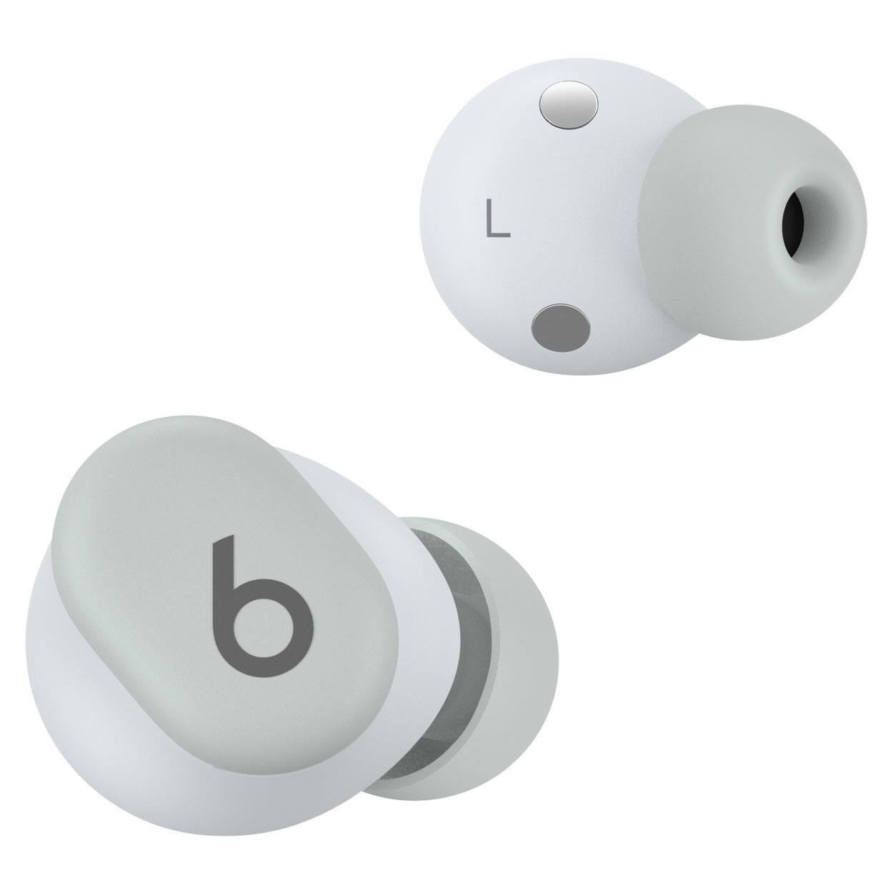 Left. Beats - Beats - Solo Buds True Wireless Earbuds + Power Adapter - Gray.