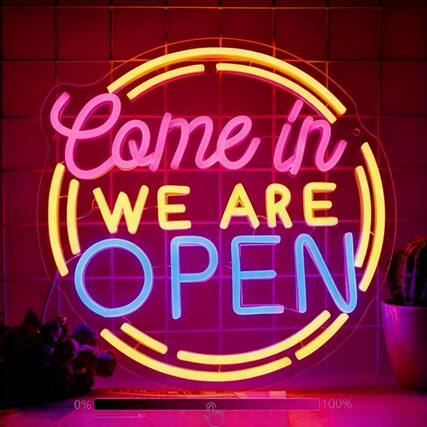 Come in
WE ARE OPEN