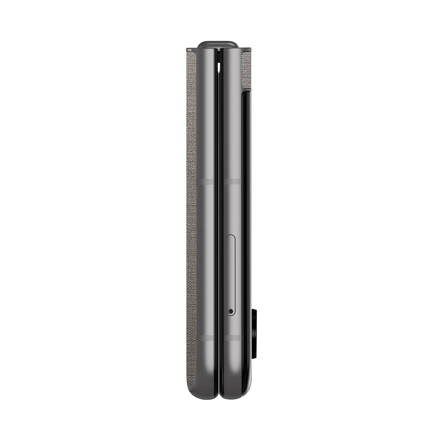 Alt View 7. Motorola - razr 2026 256GB (Unlocked) - PANTONE Hematite.
