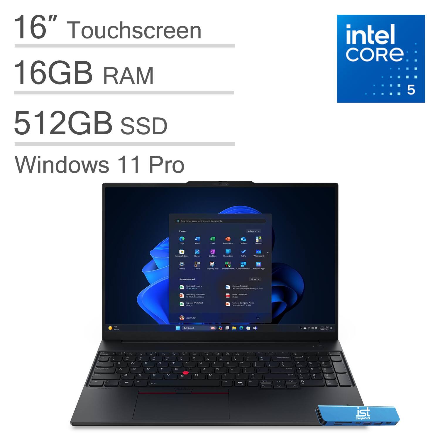 Lenovo Upgraded ThinkPad E16 Gen 3 16