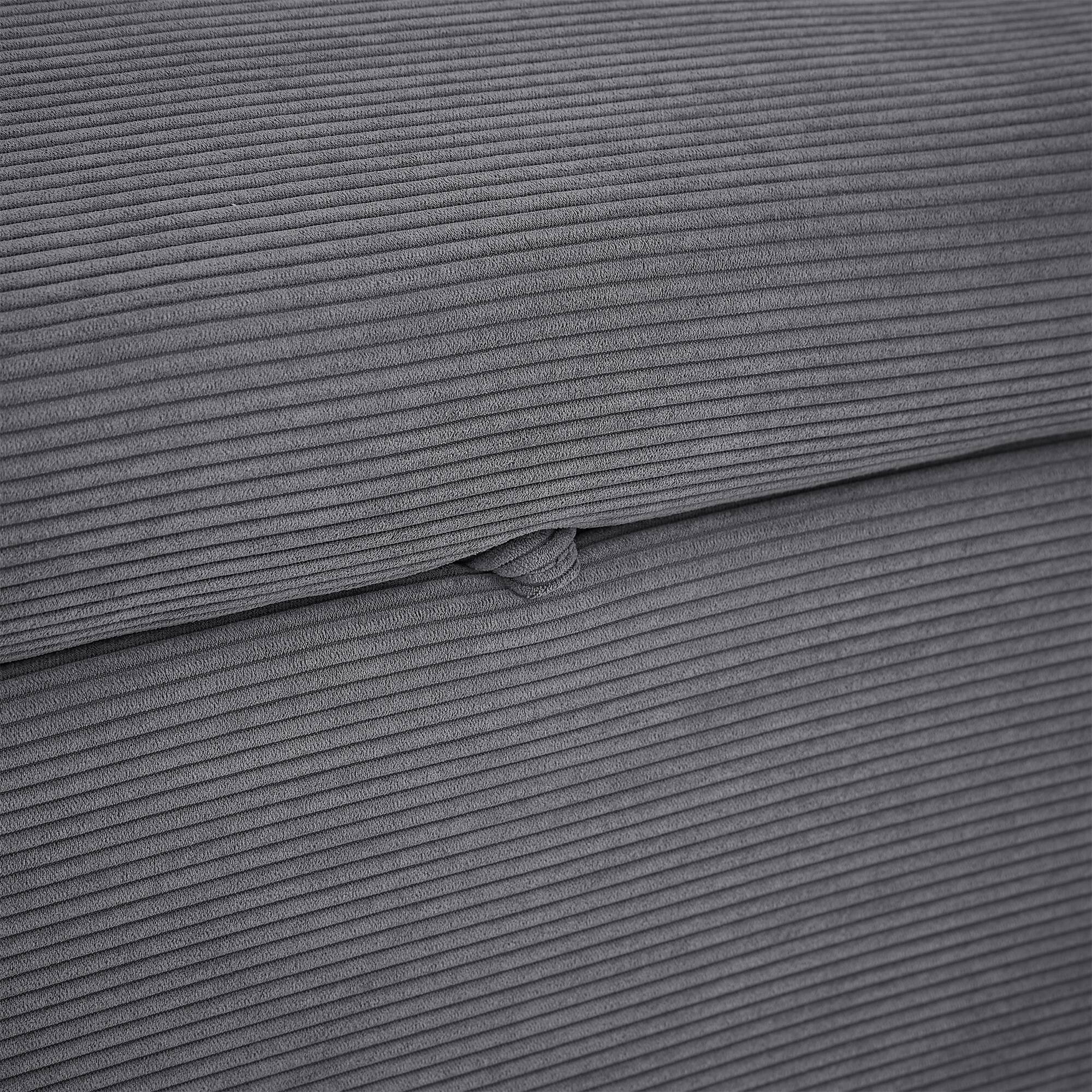 Alt View 4. GOODSILO - 57-Inch Pull-Out Convertible Sofa Bed Loveseat with Adjustable Backrest and USB Charging Ports for Modern Living Spaces - DARK GREY.