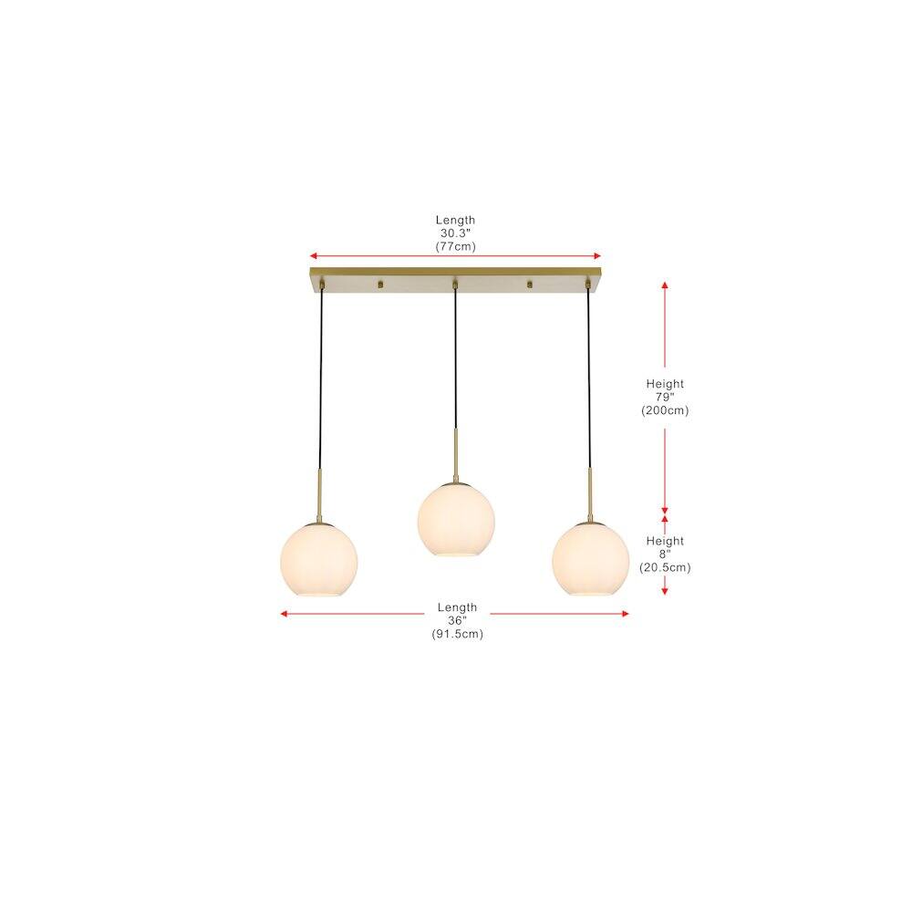 Length 30.3" (77cm)  
Height 79" (200cm)  
Height 8" (20.5cm)  
Length 36" (91.5cm)