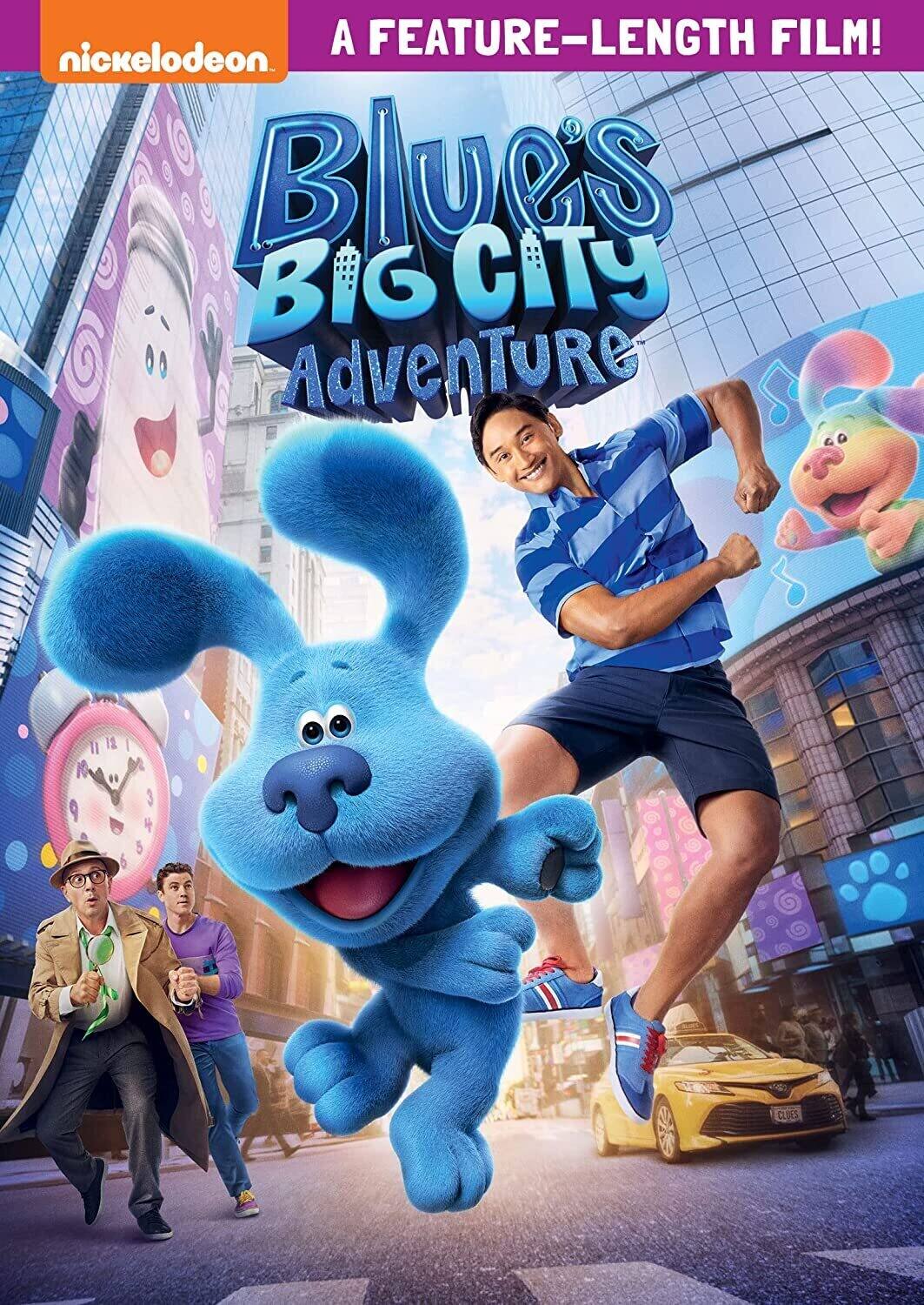 Front. Blue's Clues And You! Blue's Big City Adventure   - DVD.