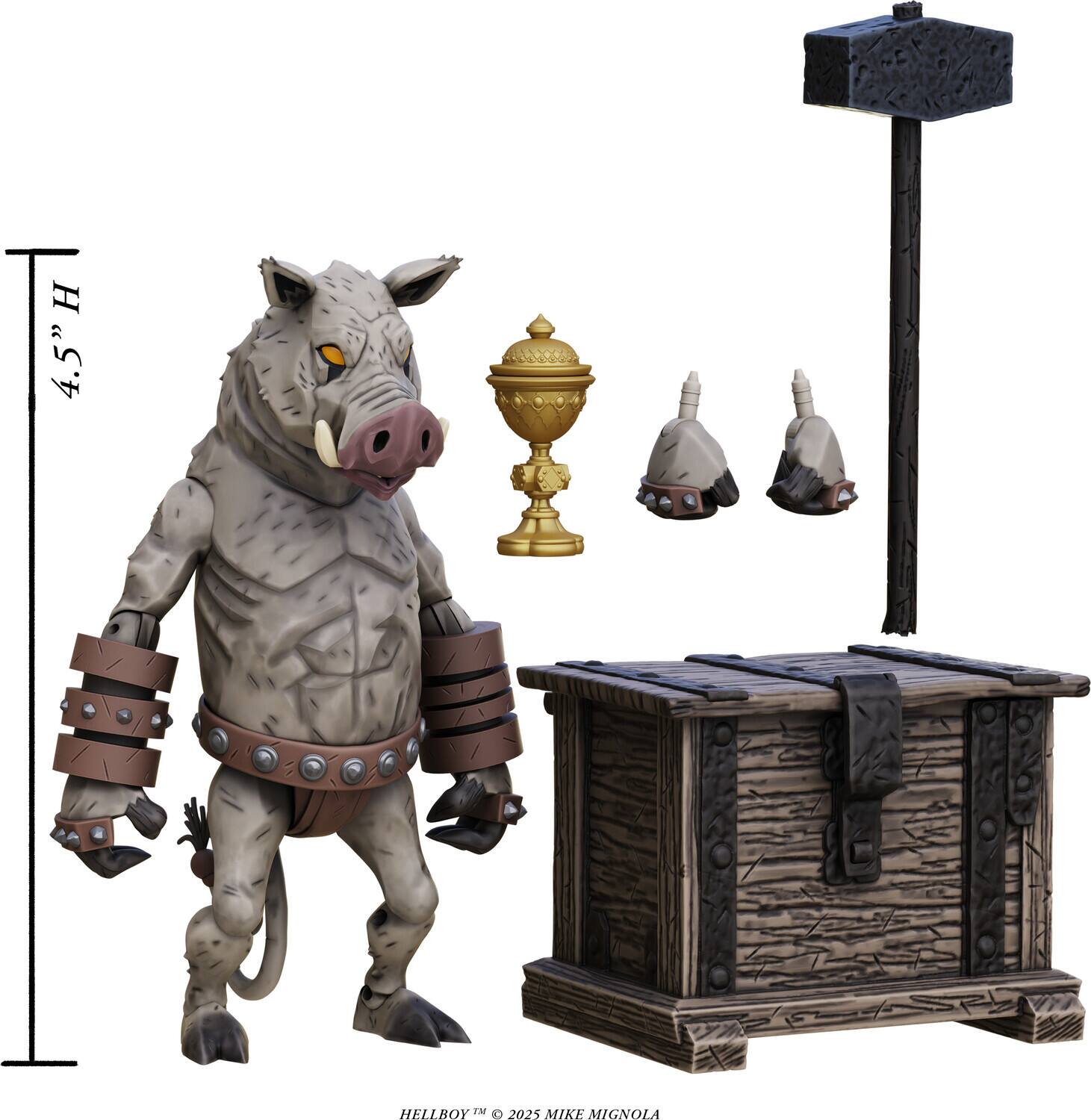 H 4.5" H

HELLBOY 2025 MIKE MIGNOLA